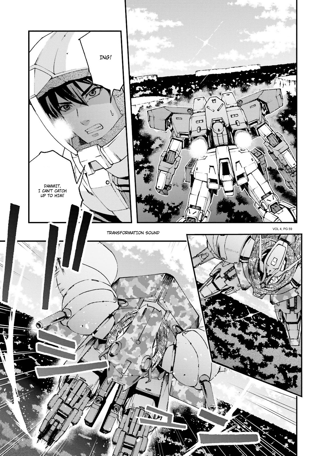 Kidou Senshi Gundam U.c. 0094 - Across The Sky - Vol.4 Chapter 14: Delta Kai Stance