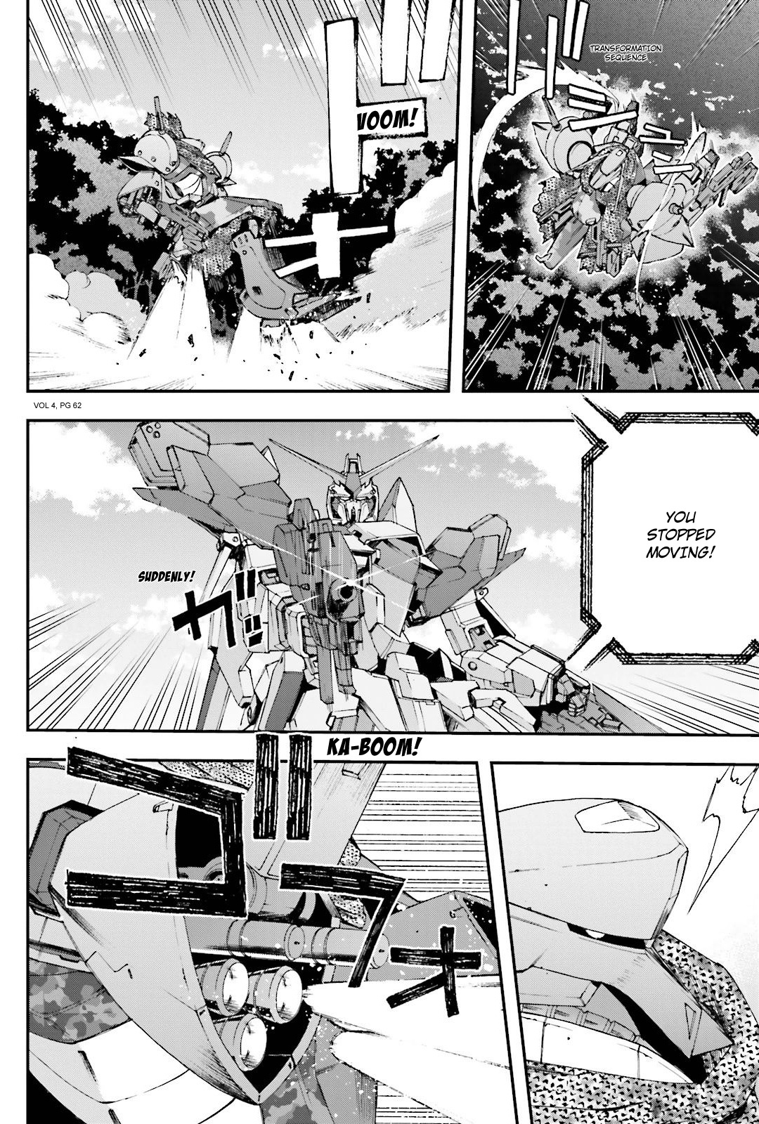 Kidou Senshi Gundam U.c. 0094 - Across The Sky - Vol.4 Chapter 14: Delta Kai Stance