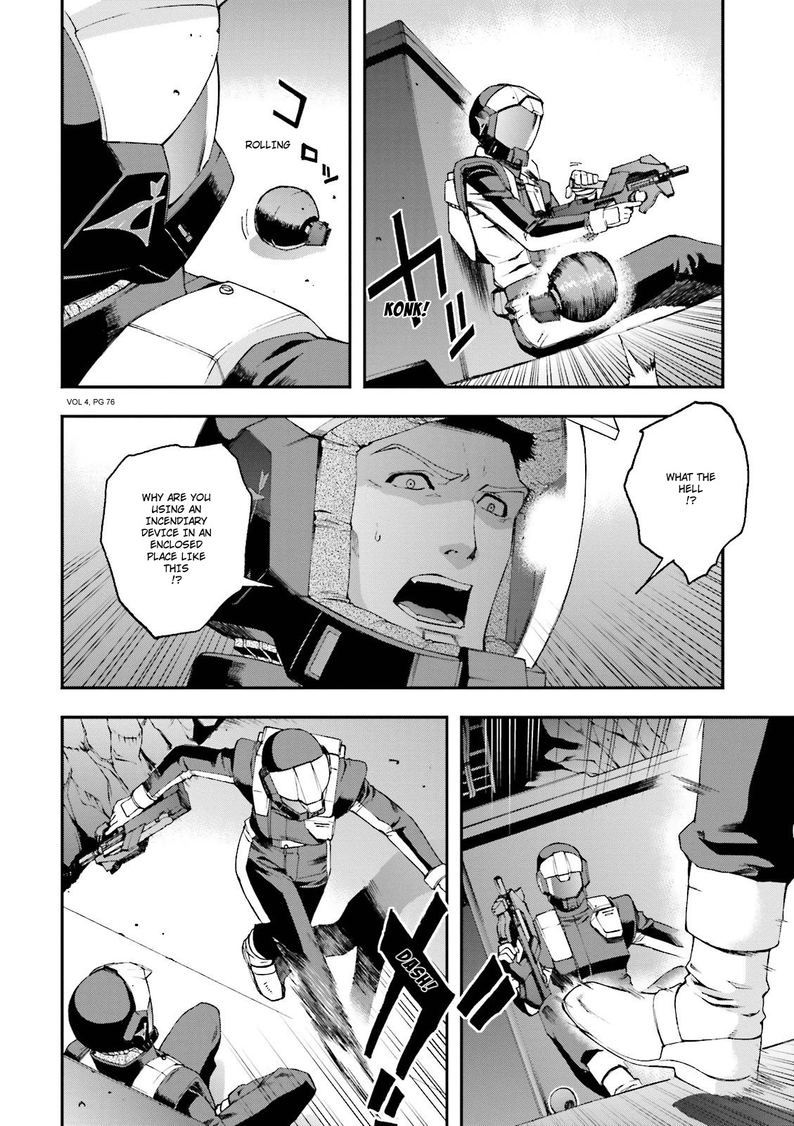 Kidou Senshi Gundam U.c. 0094 - Across The Sky - Vol.4 Chapter 14: Delta Kai Stance