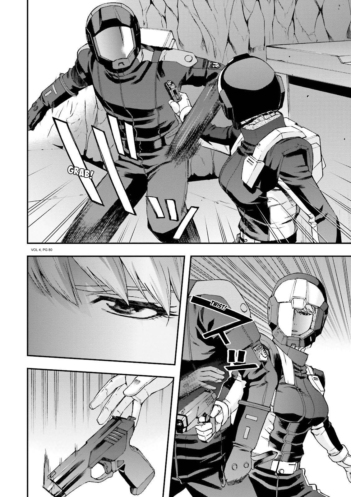 Kidou Senshi Gundam U.c. 0094 - Across The Sky - Vol.4 Chapter 14: Delta Kai Stance