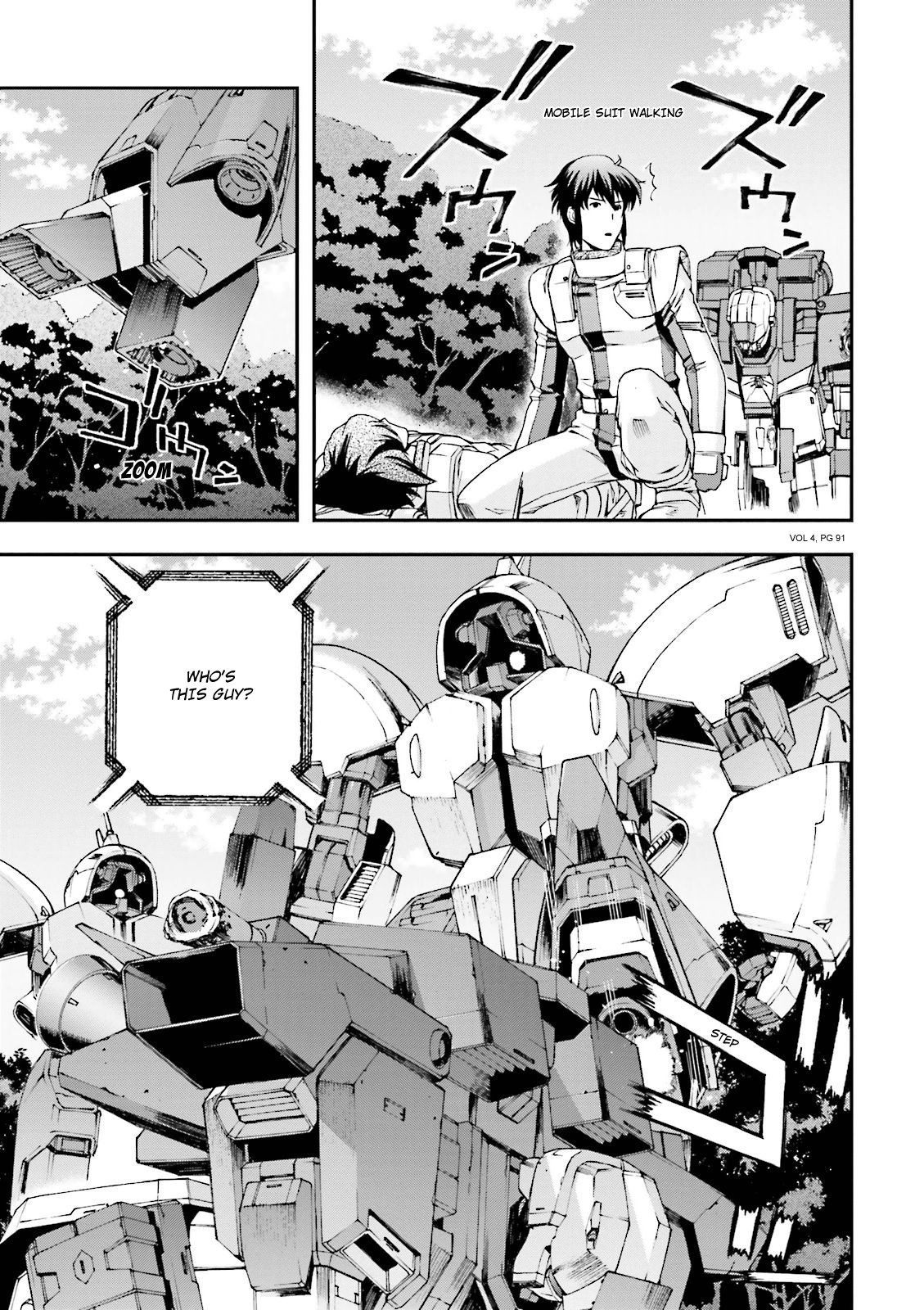 Kidou Senshi Gundam U.c. 0094 - Across The Sky - Vol.4 Chapter 14: Delta Kai Stance