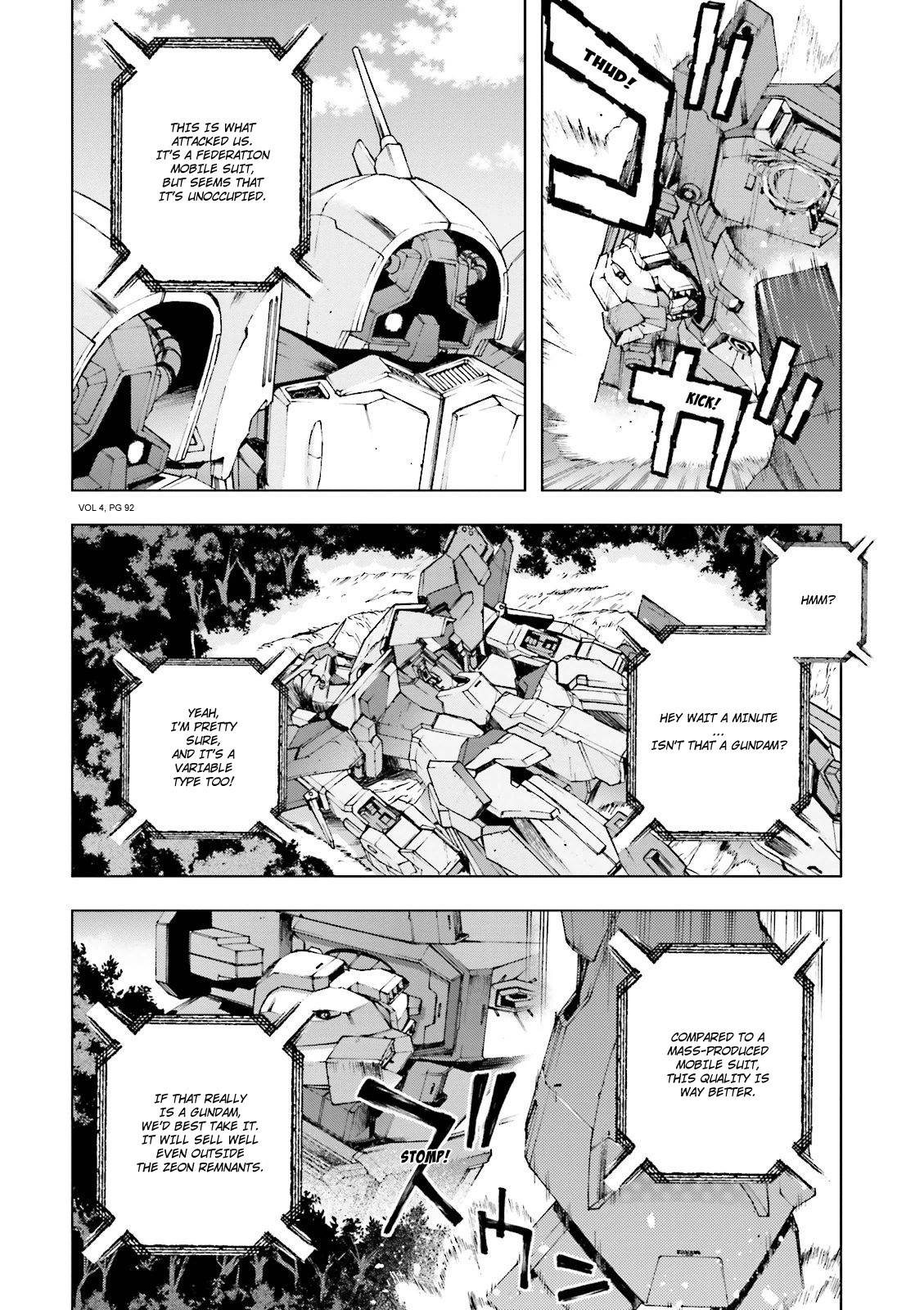 Kidou Senshi Gundam U.c. 0094 - Across The Sky - Vol.4 Chapter 14: Delta Kai Stance