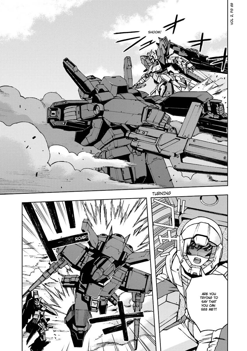 Kidou Senshi Gundam U.c. 0094 - Across The Sky - Vol.2 Chapter 4: Blue Flame Start