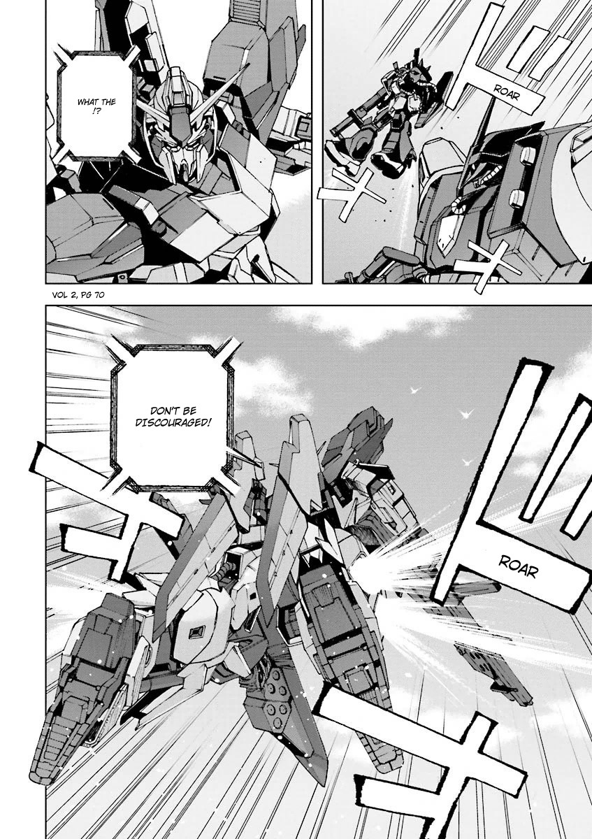 Kidou Senshi Gundam U.c. 0094 - Across The Sky - Vol.2 Chapter 4: Blue Flame Start