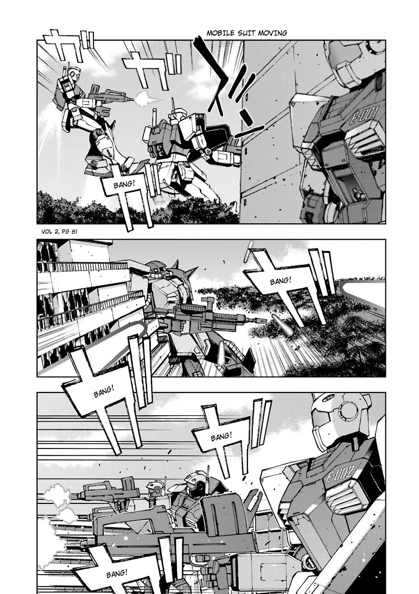 Kidou Senshi Gundam U.c. 0094 - Across The Sky - Vol.2 Chapter 4: Blue Flame Start