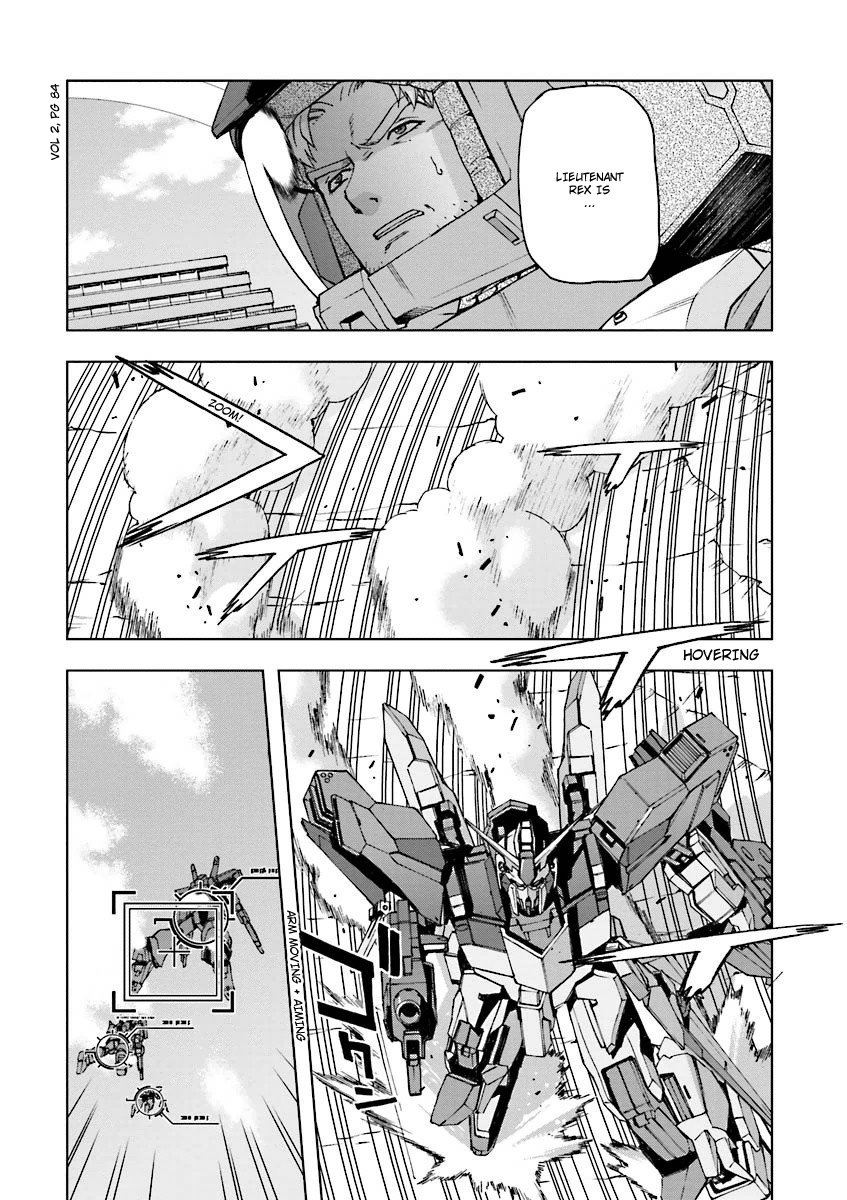 Kidou Senshi Gundam U.c. 0094 - Across The Sky - Vol.2 Chapter 4: Blue Flame Start