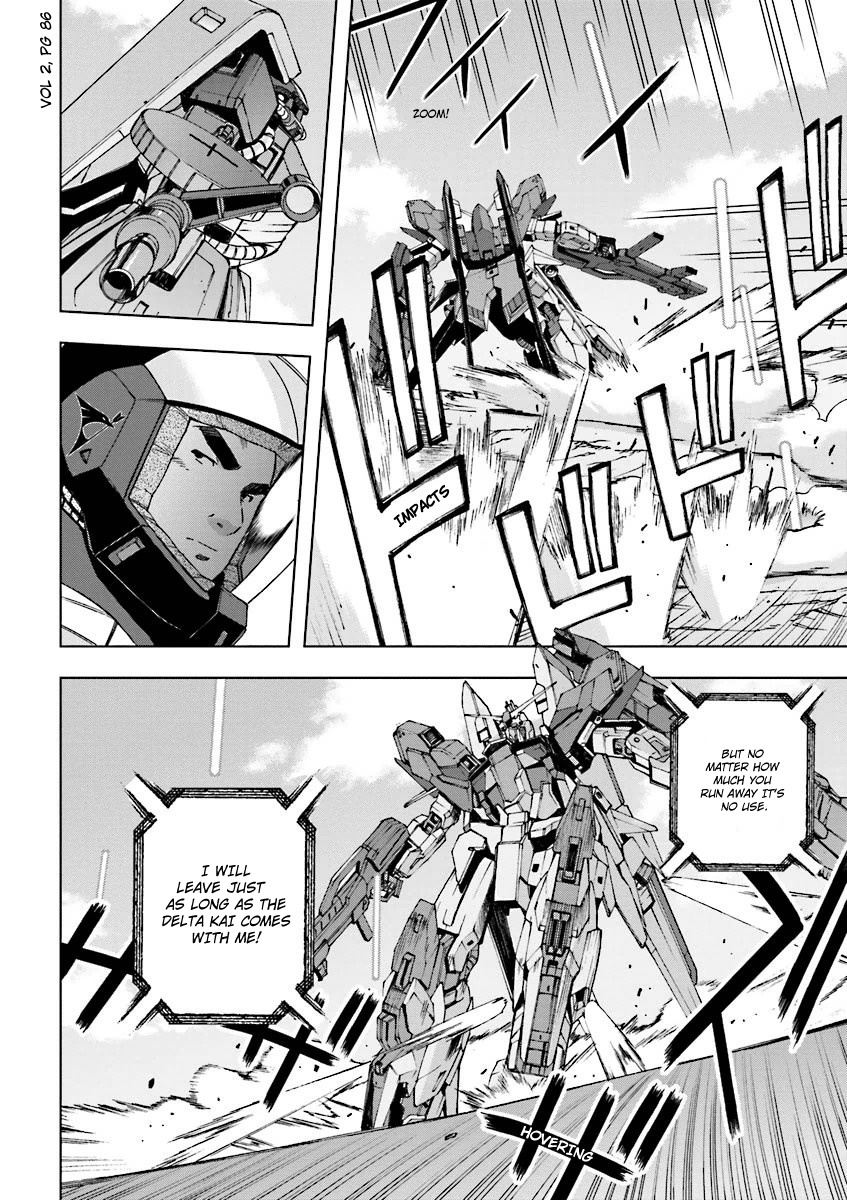 Kidou Senshi Gundam U.c. 0094 - Across The Sky - Vol.2 Chapter 4: Blue Flame Start