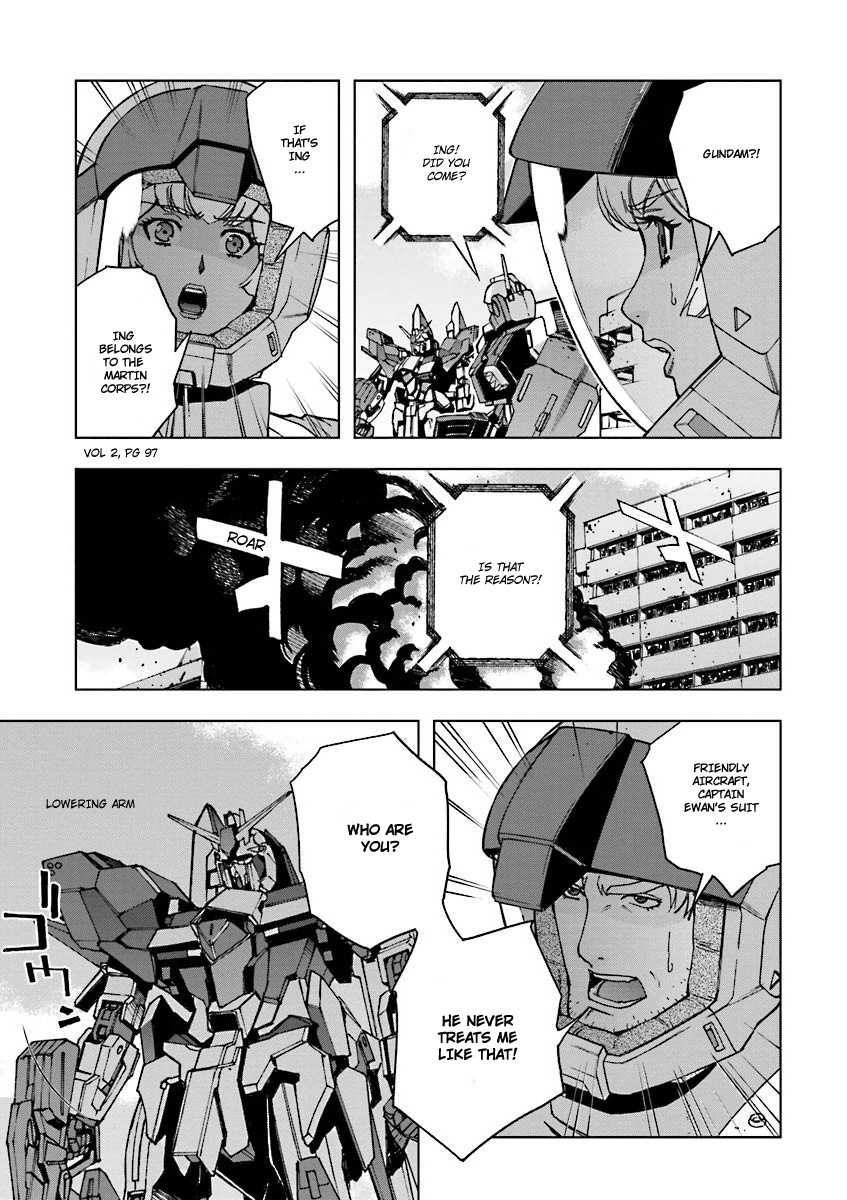 Kidou Senshi Gundam U.c. 0094 - Across The Sky - Vol.2 Chapter 4: Blue Flame Start