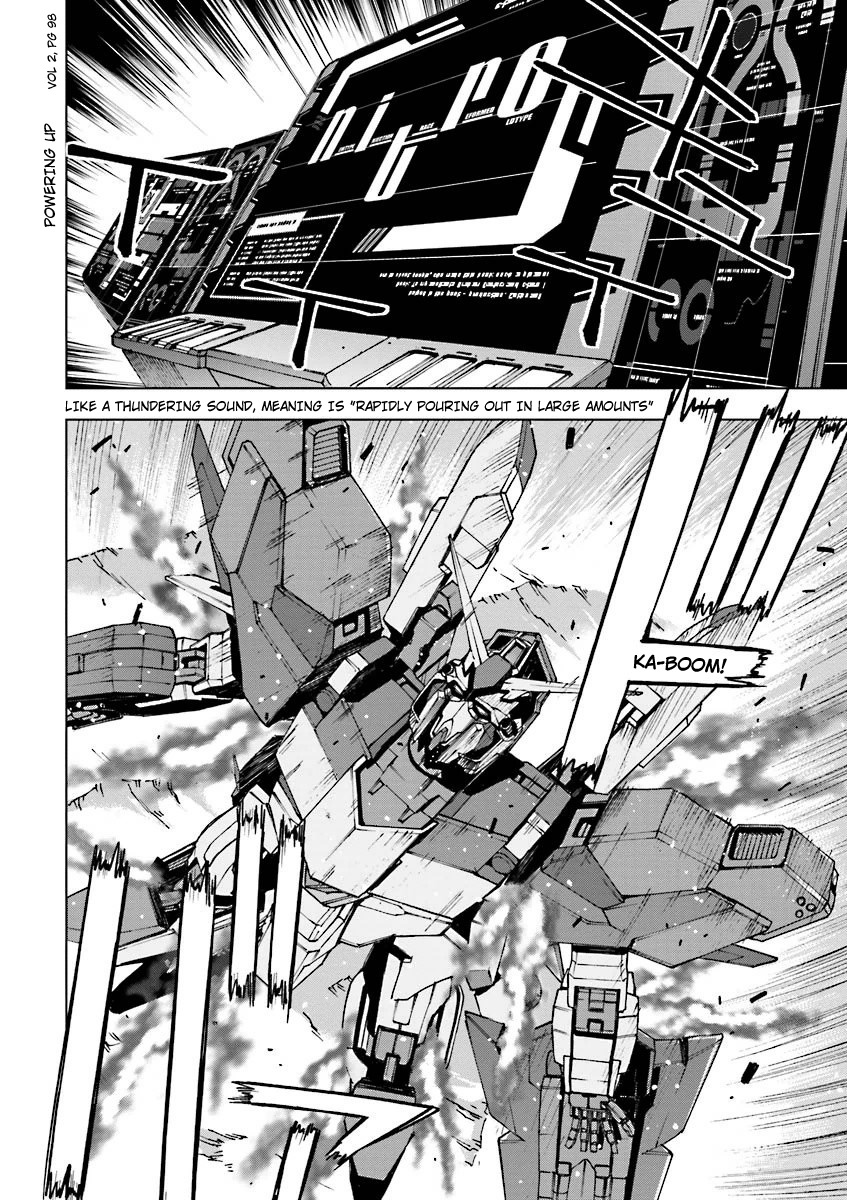 Kidou Senshi Gundam U.c. 0094 - Across The Sky - Vol.2 Chapter 4: Blue Flame Start