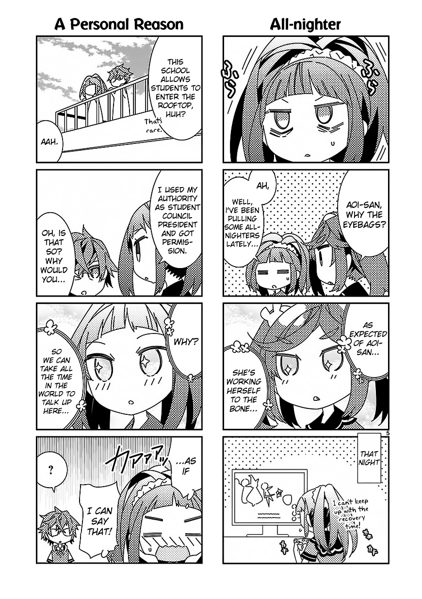 Mousugu Shinu Hito (Haruse Hiroki) - Chapter 8.5 : Bonus 4-Koma And Color Illustrations