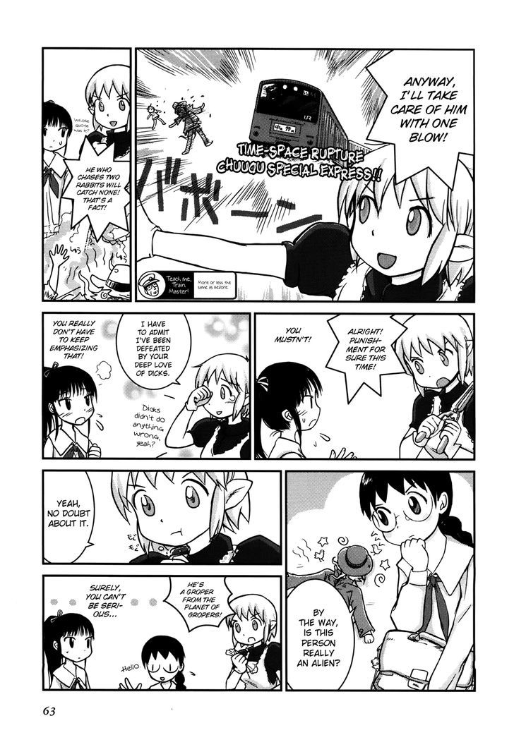 Yuri Seijin Naoko-San - Vol.1 Chapter 8 : Tentacle Express