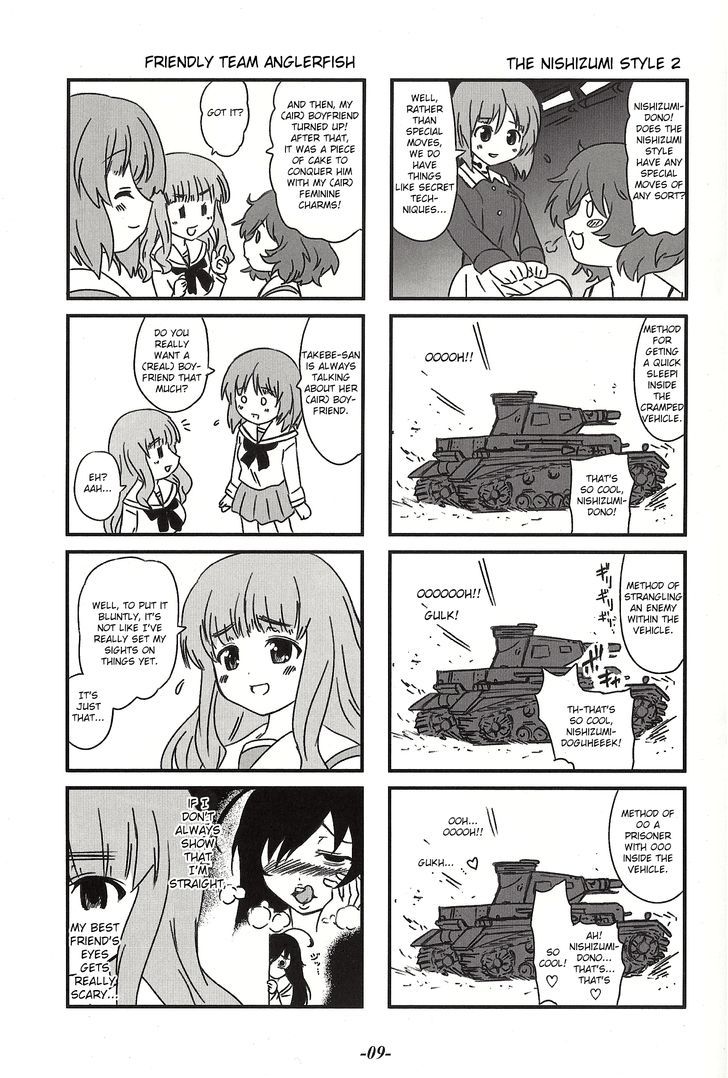 Girls & Panzer - Lovey-Dovey Panzer - Chapter 2 : Friendly Team Anglerfish