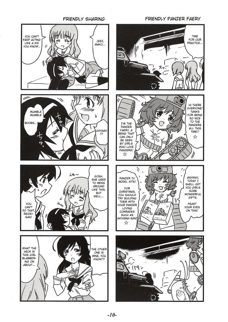 Girls & Panzer - Lovey-Dovey Panzer - Chapter 2 : Friendly Team Anglerfish