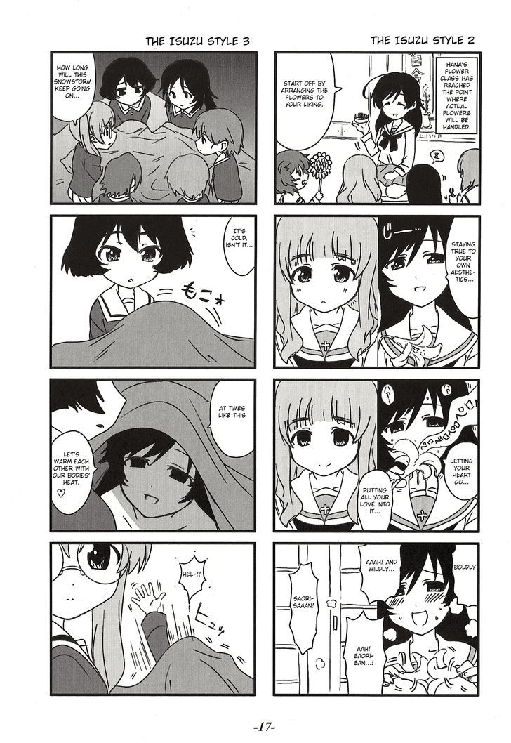 Girls & Panzer - Lovey-Dovey Panzer - Chapter 3 : Non-Stop Hana-San & The Nishizumi Family