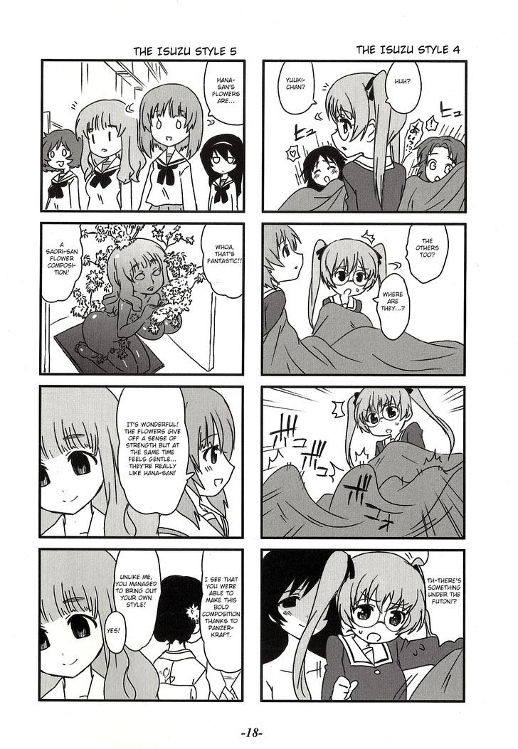 Girls & Panzer - Lovey-Dovey Panzer - Chapter 3 : Non-Stop Hana-San & The Nishizumi Family