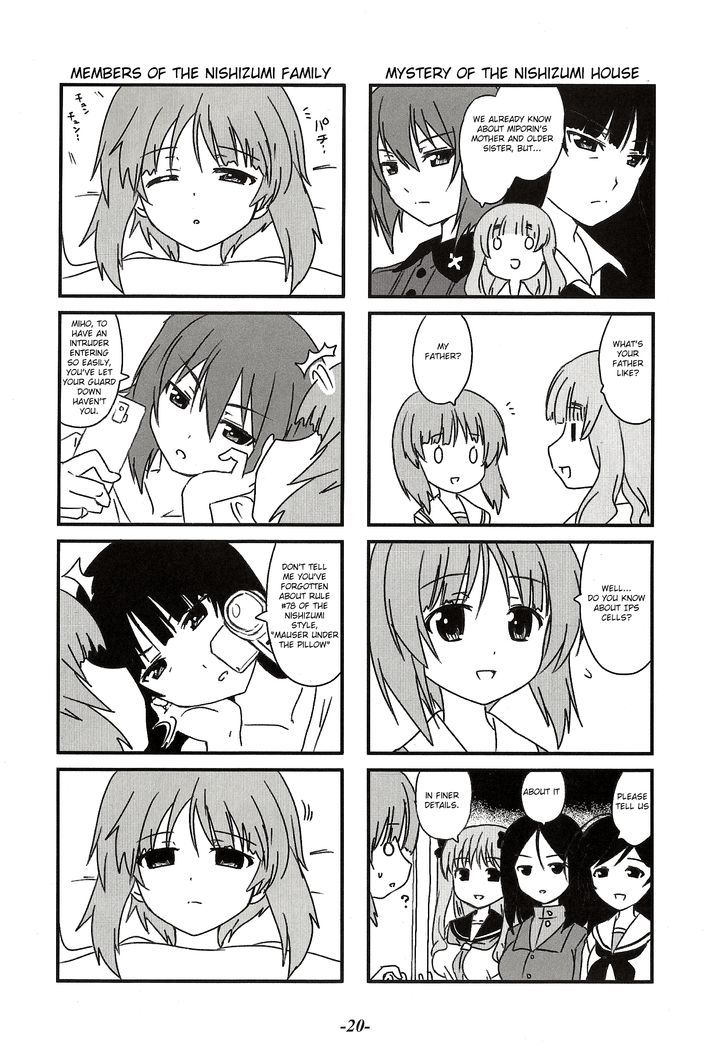 Girls & Panzer - Lovey-Dovey Panzer - Chapter 3 : Non-Stop Hana-San & The Nishizumi Family