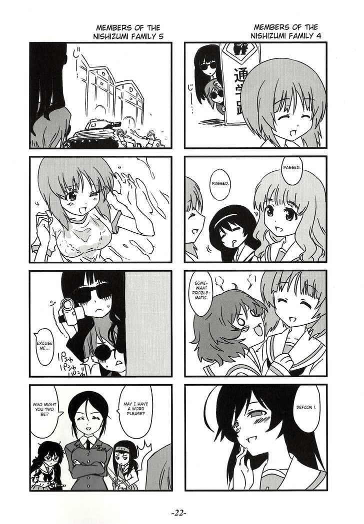 Girls & Panzer - Lovey-Dovey Panzer - Chapter 3 : Non-Stop Hana-San & The Nishizumi Family