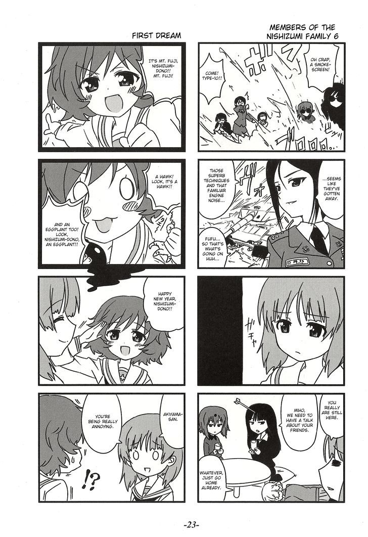 Girls & Panzer - Lovey-Dovey Panzer - Chapter 3 : Non-Stop Hana-San & The Nishizumi Family