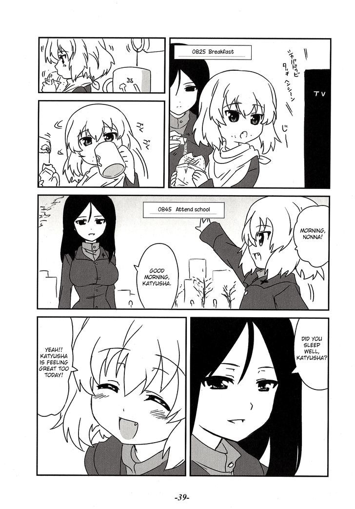 Girls & Panzer - Lovey-Dovey Panzer - Chapter 5 : Diary Complete