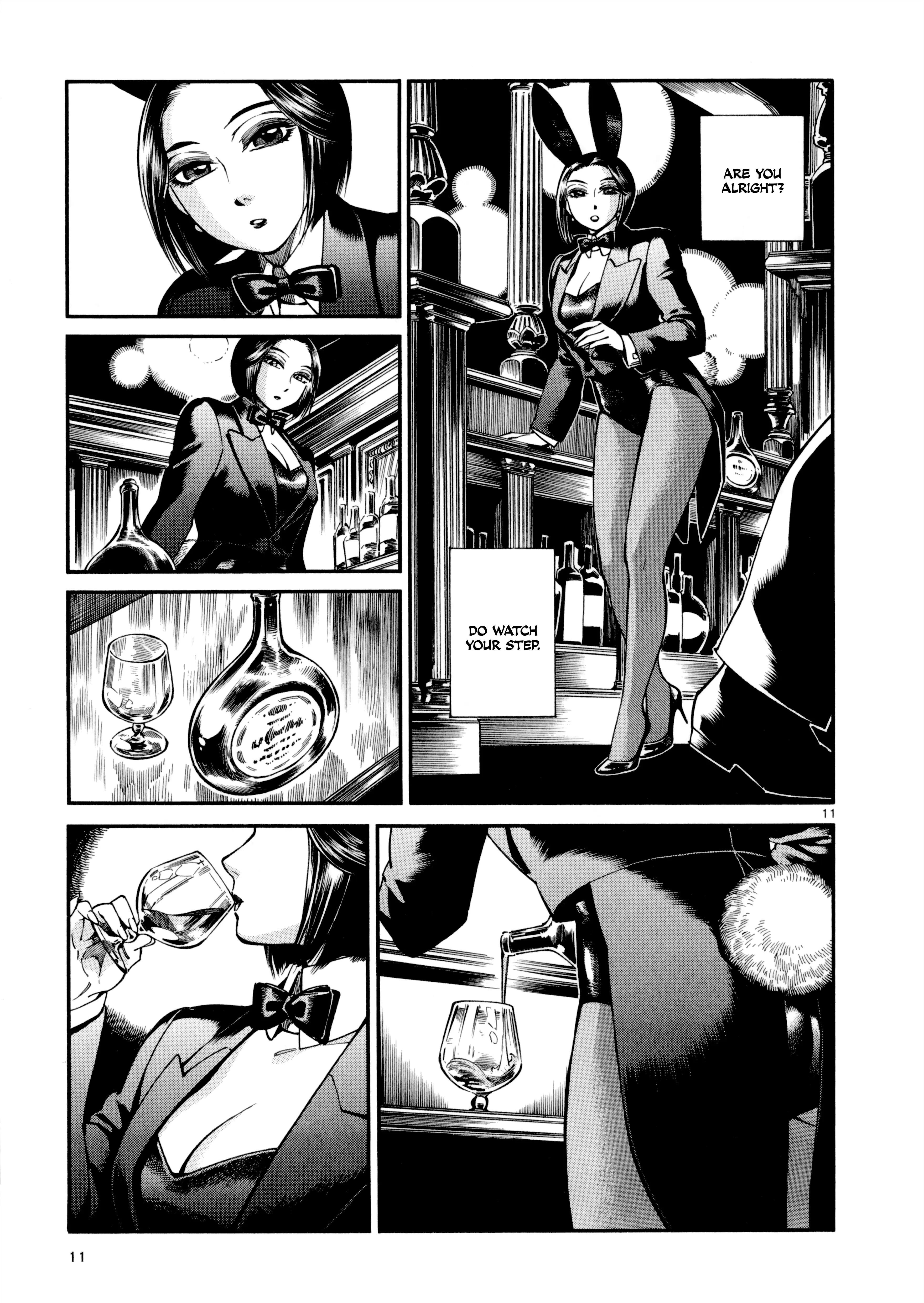 Aokishi Bunny - Vol.2 Chapter 9: Barstool (By Kaoru Mori)