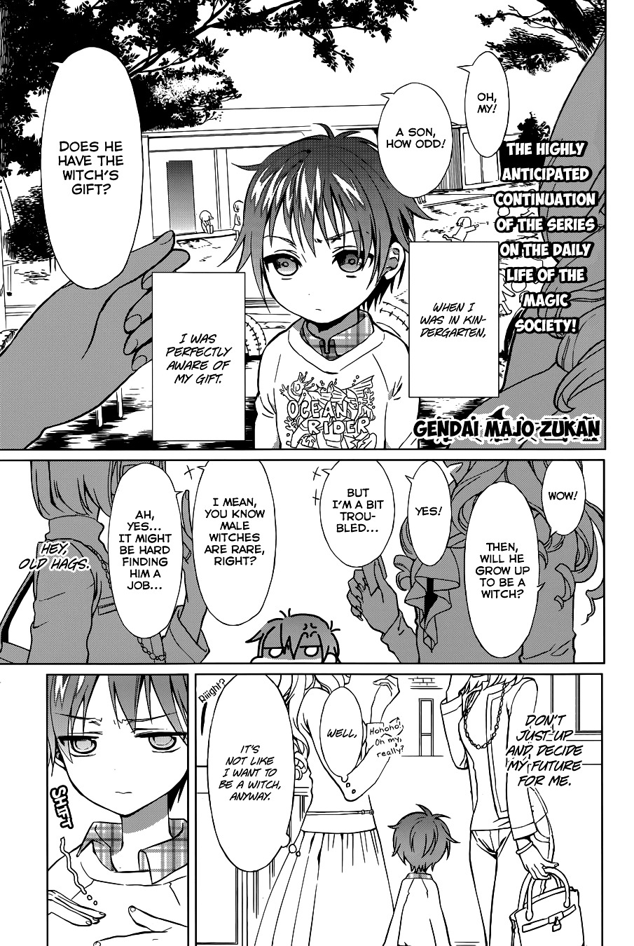 Gendai Majo Zukan - Chapter 2 : A Certain Witch And His Club Invitation