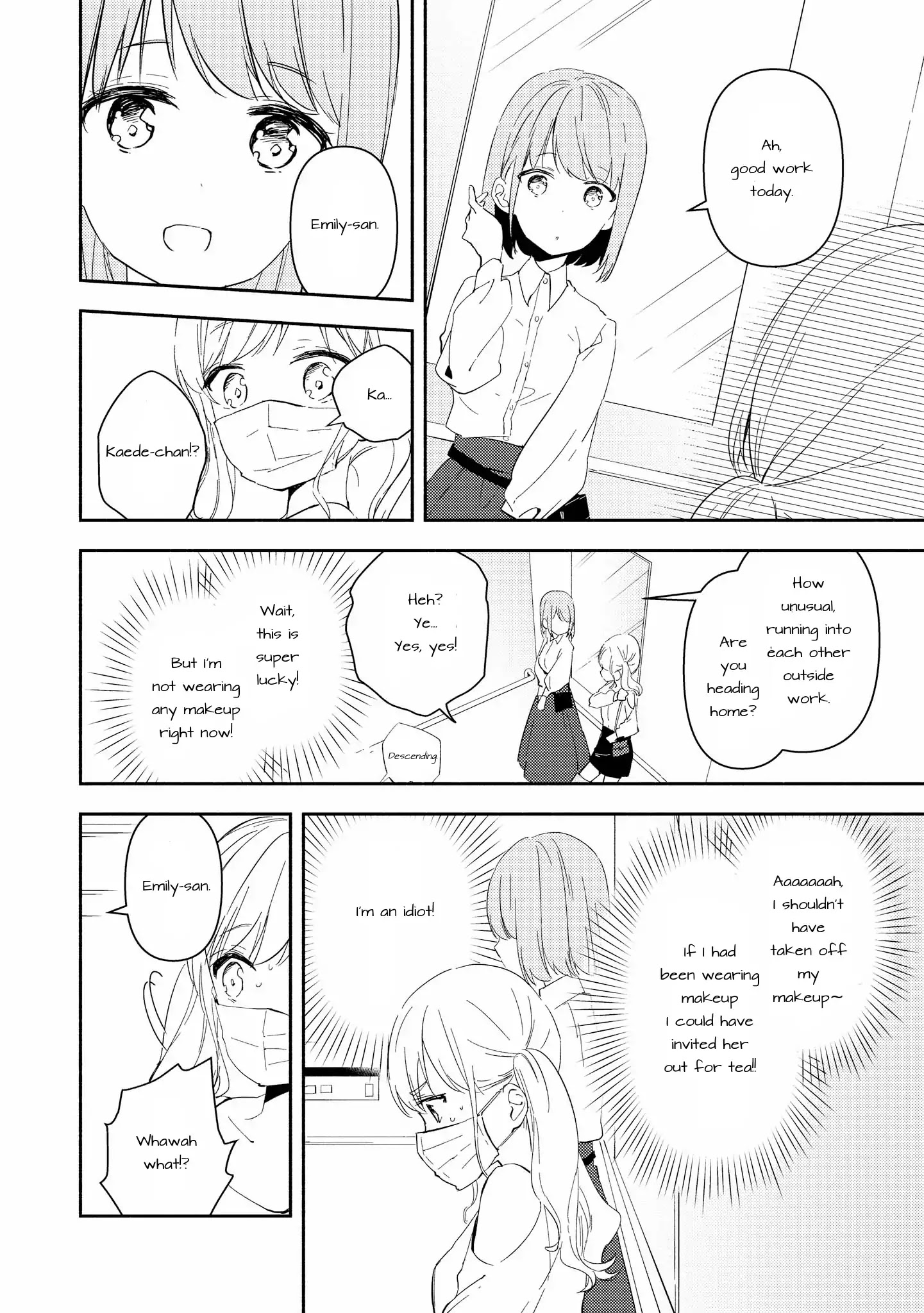 Shibuya: Gal Yuri Anthology - Chapter 6: Suppin Kataomoi (By Mintarou)