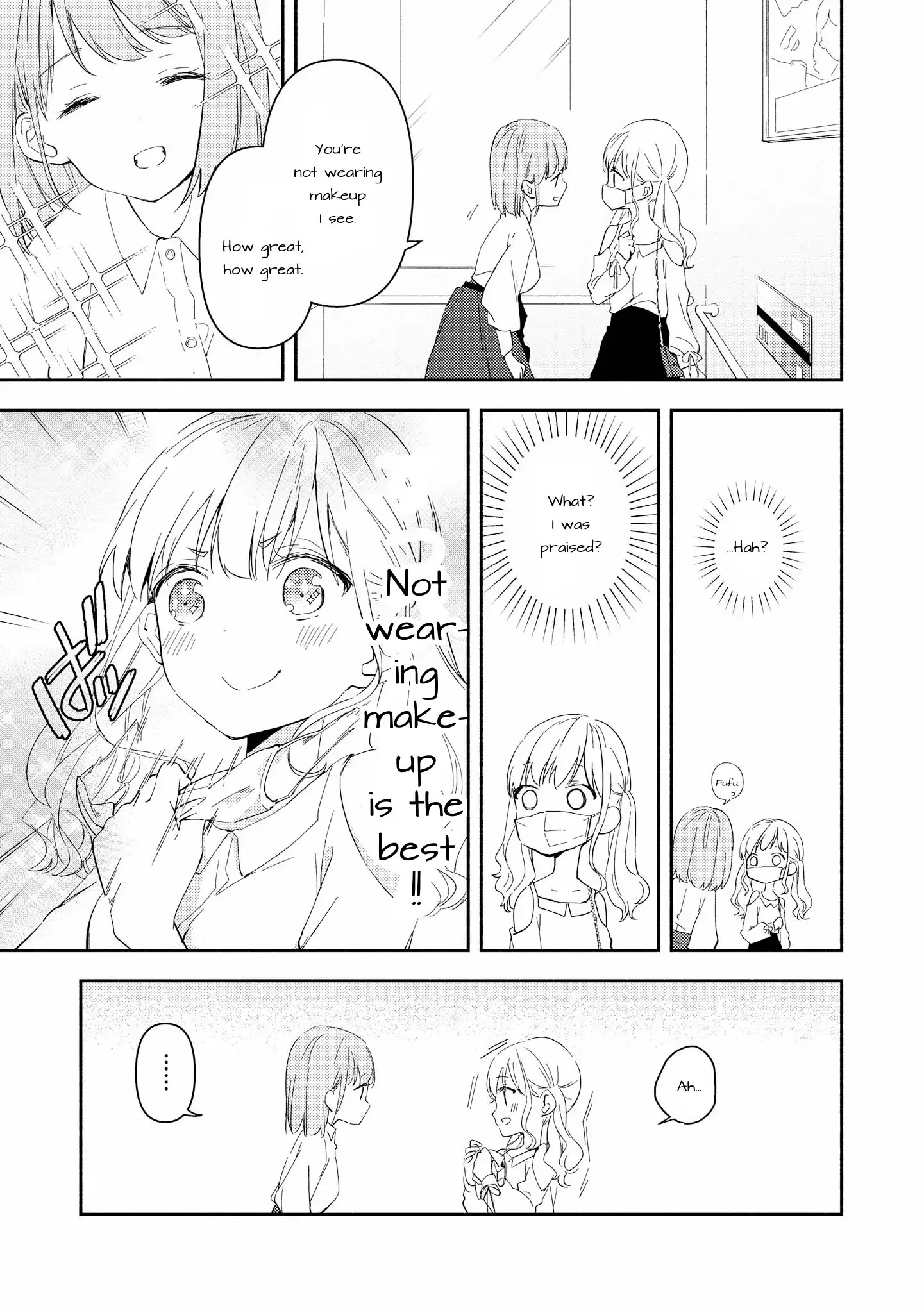 Shibuya: Gal Yuri Anthology - Chapter 6: Suppin Kataomoi (By Mintarou)