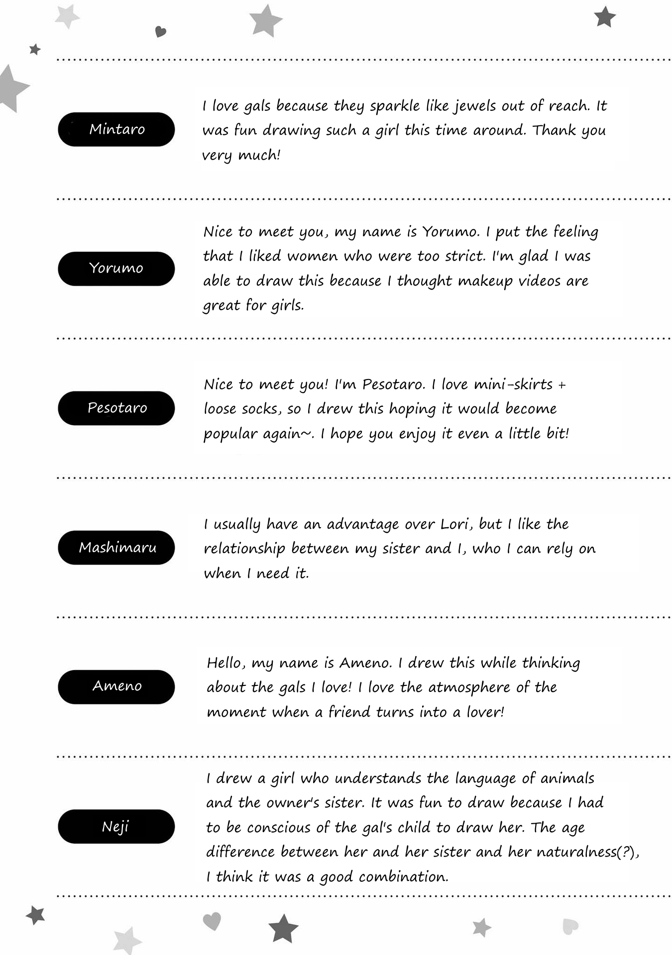 Shibuya: Gal Yuri Anthology - Chapter 11.5: Author Comments