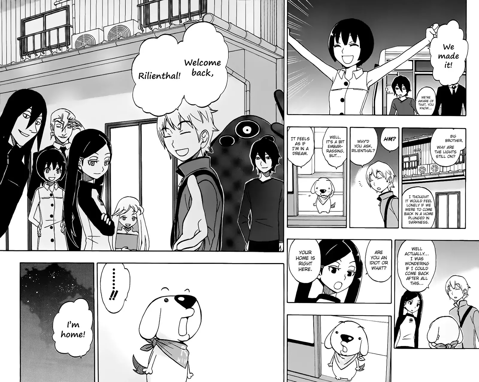 Super Dog Rilienthal - Chapter 32: Everyone's Home