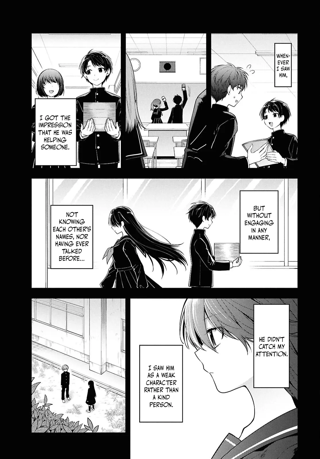 Tonari No Seki No Yankee Shimizu-San Ga Kami O Kuroku Sometekita - Vol.1 Chapter 4