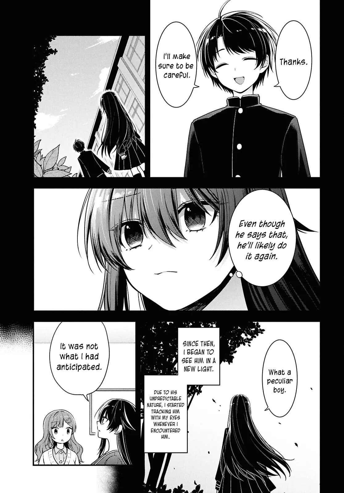 Tonari No Seki No Yankee Shimizu-San Ga Kami O Kuroku Sometekita - Vol.1 Chapter 4