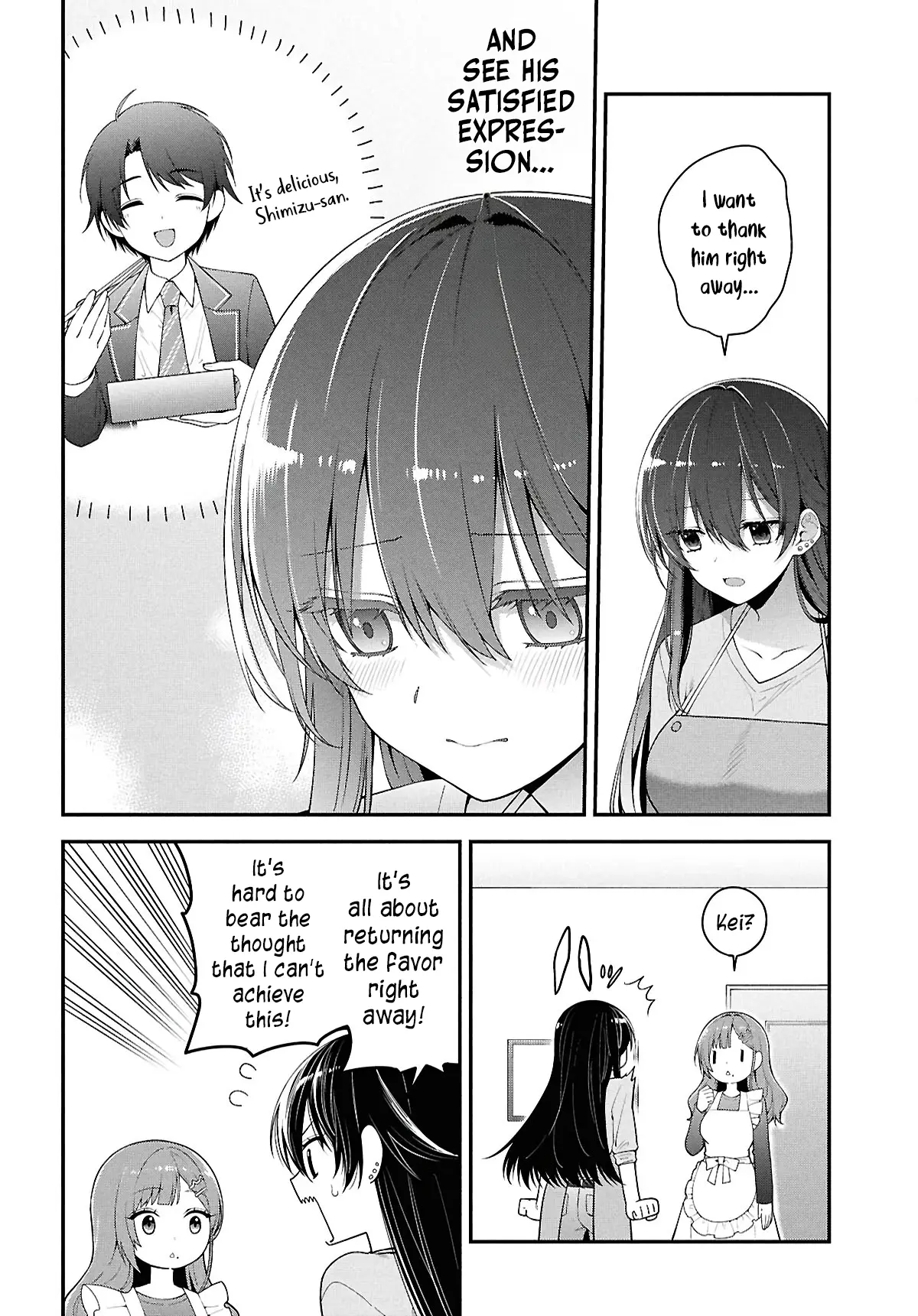 Tonari No Seki No Yankee Shimizu-San Ga Kami O Kuroku Sometekita - Vol.1 Chapter 3