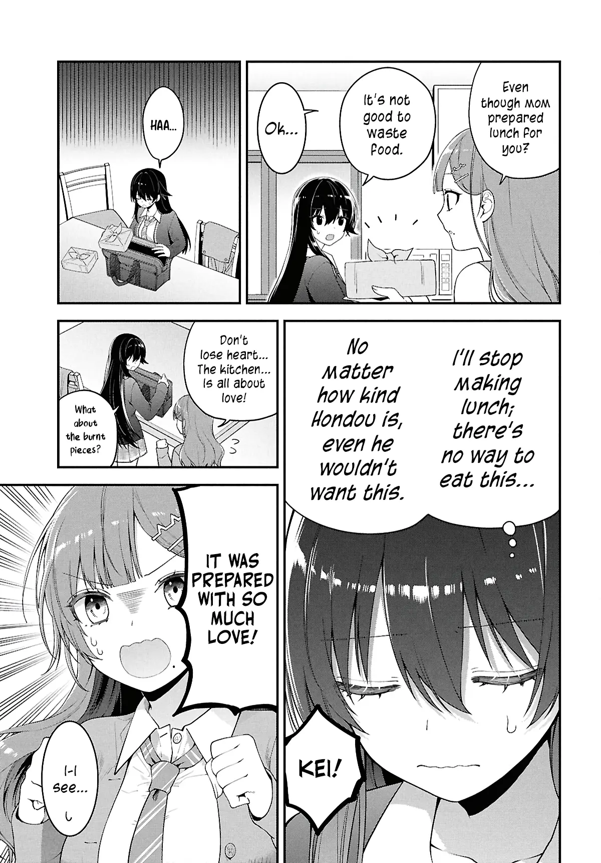 Tonari No Seki No Yankee Shimizu-San Ga Kami O Kuroku Sometekita - Vol.1 Chapter 3