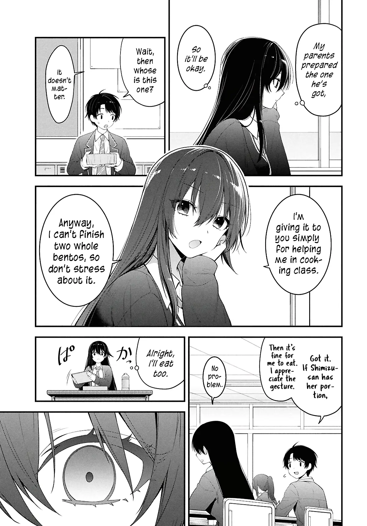 Tonari No Seki No Yankee Shimizu-San Ga Kami O Kuroku Sometekita - Vol.1 Chapter 3