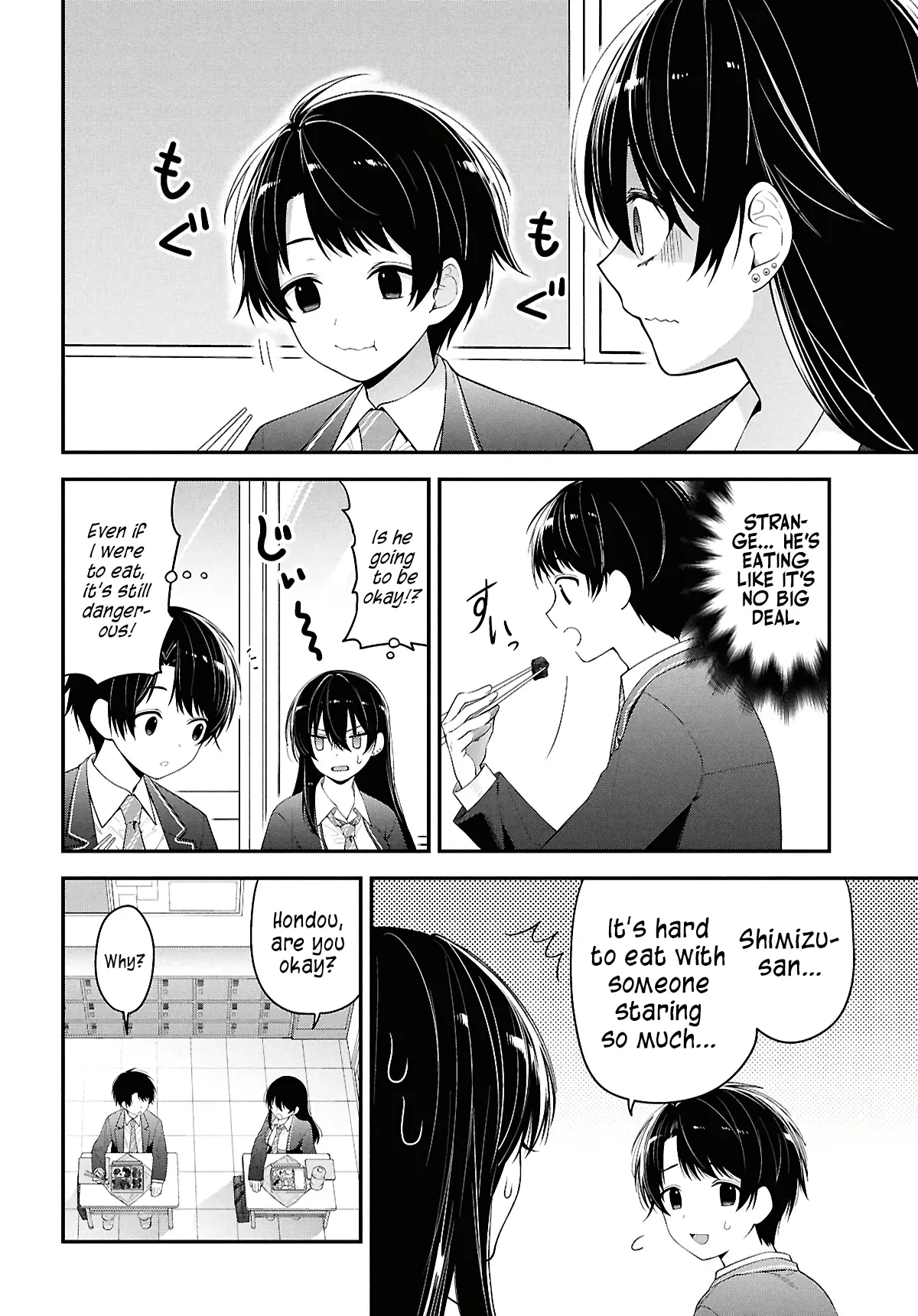 Tonari No Seki No Yankee Shimizu-San Ga Kami O Kuroku Sometekita - Vol.1 Chapter 3