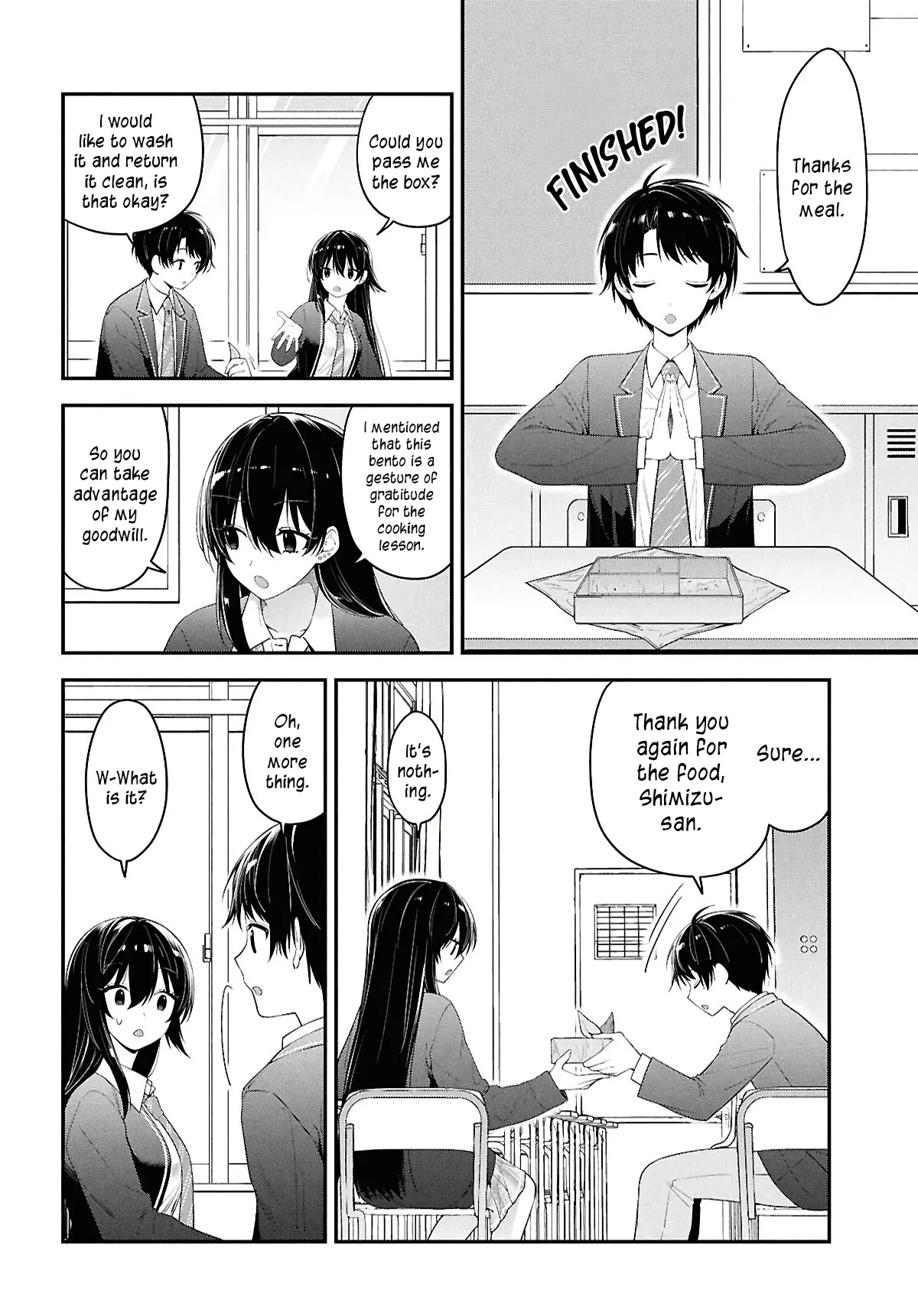 Tonari No Seki No Yankee Shimizu-San Ga Kami O Kuroku Sometekita - Vol.1 Chapter 3