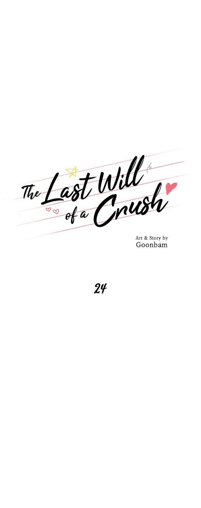 The Last Will Of A Crush - Chapter 25