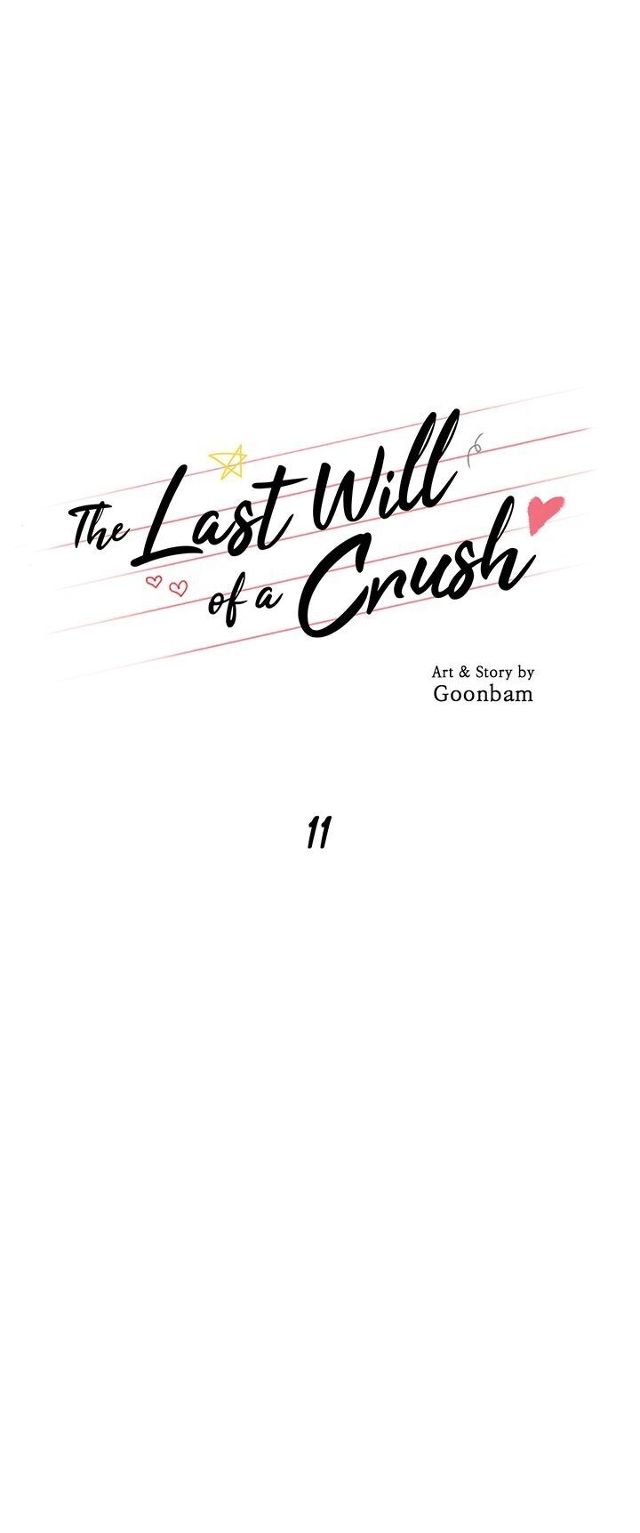 The Last Will Of A Crush - Chapter 11