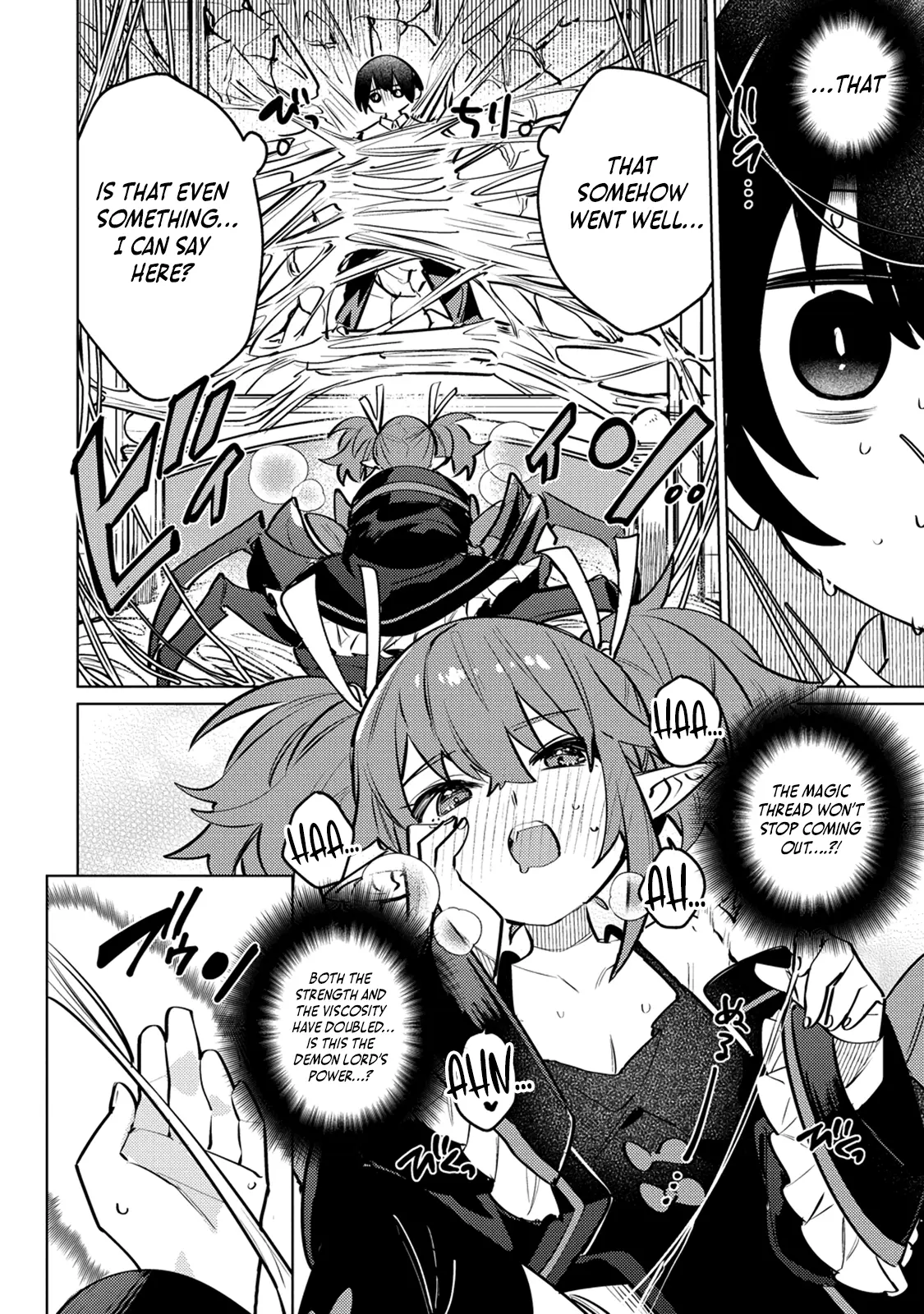 Nade Nade Skill De Maryoku Chuunyuu!! - Chapter 2.2: Caressing The Spider Girl - (1)