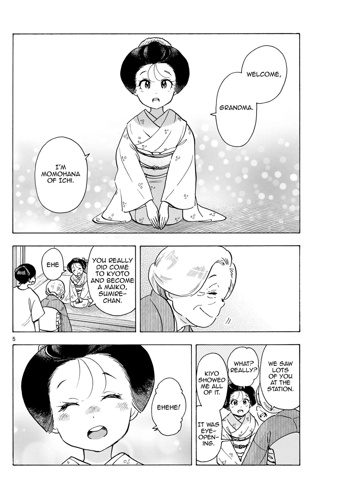 Maiko-San Chi No Makanai-San - Chapter 303: Grandma And The Manor