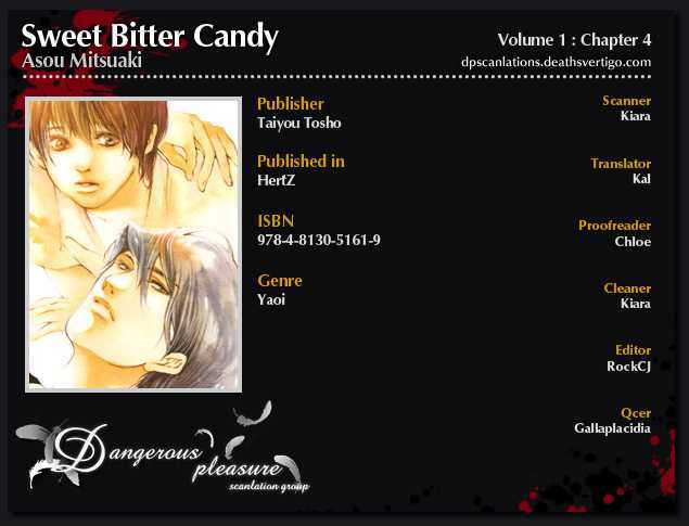 Sweet Bitter Candy - Vol.1 Chapter 4 : Mou Sukoshi Matte