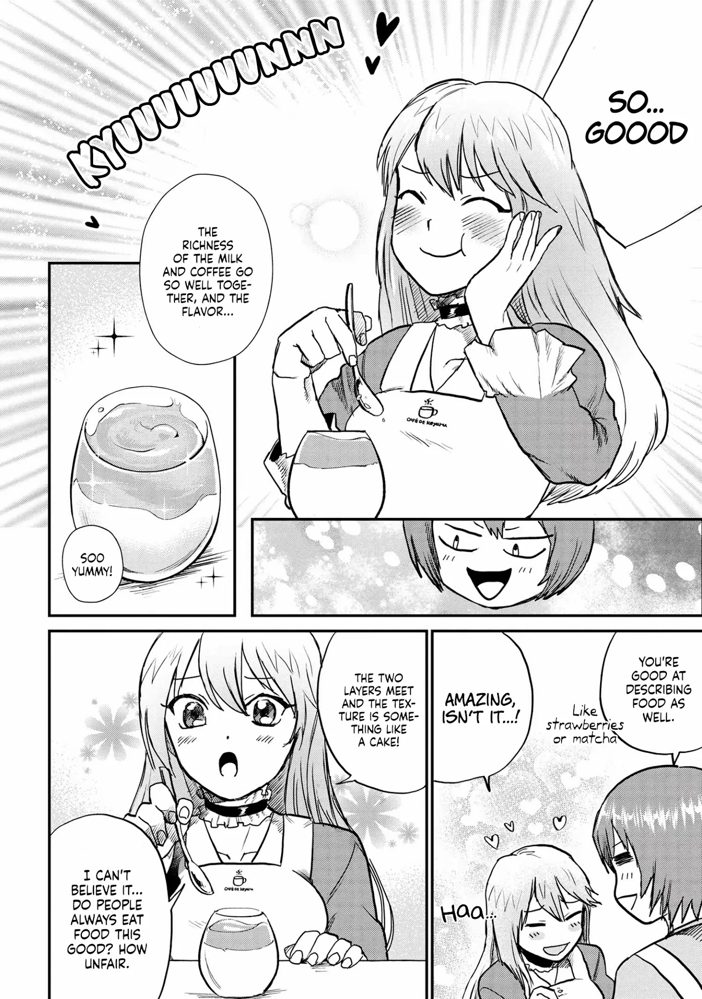 Hospitality Of Healer - Chapter 2: Transformation! Dalgona Coffee! ~ The Duo Between The Princess And The Waitress ~