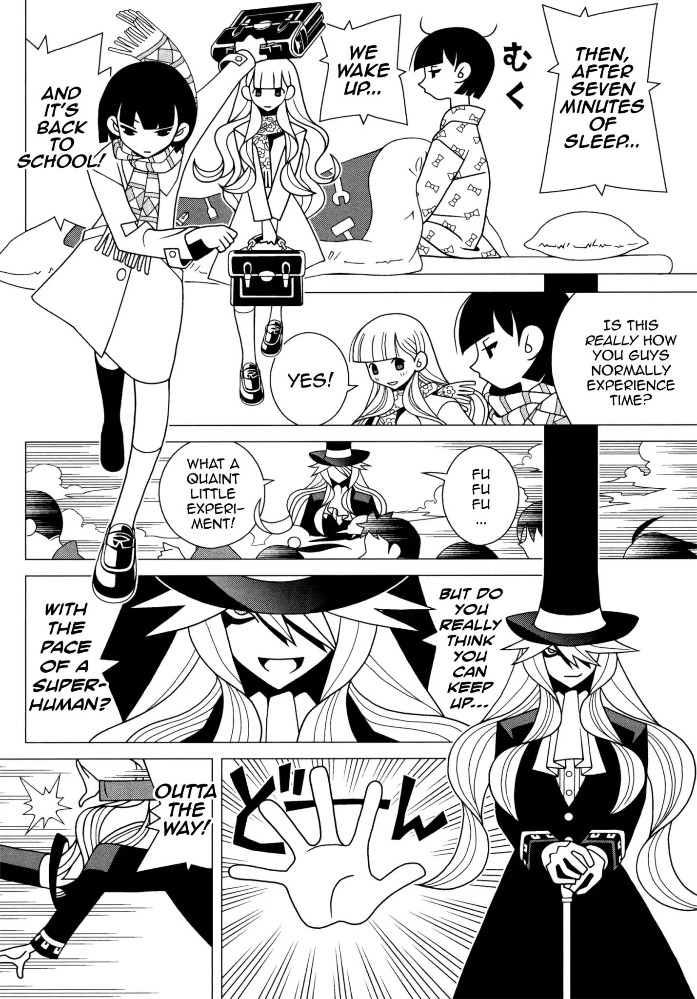 Sekkachi Hakushaku To Jikan Dorobou - Chapter 13: The Cutting-Short Classroom