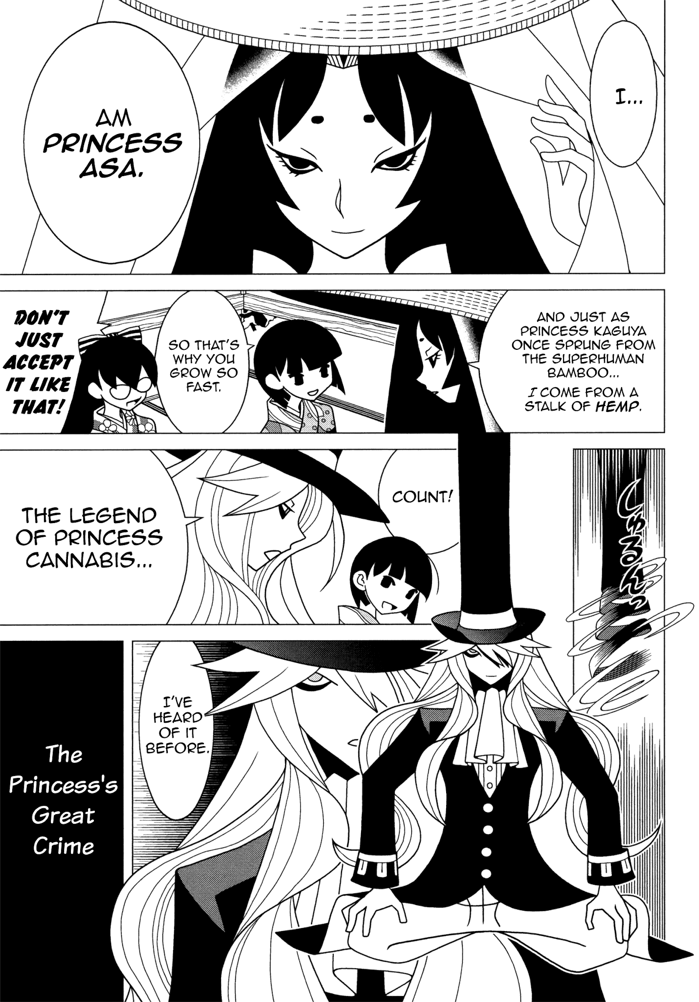 Sekkachi Hakushaku To Jikan Dorobou - Chapter 14: The Legend Of Princess Asa