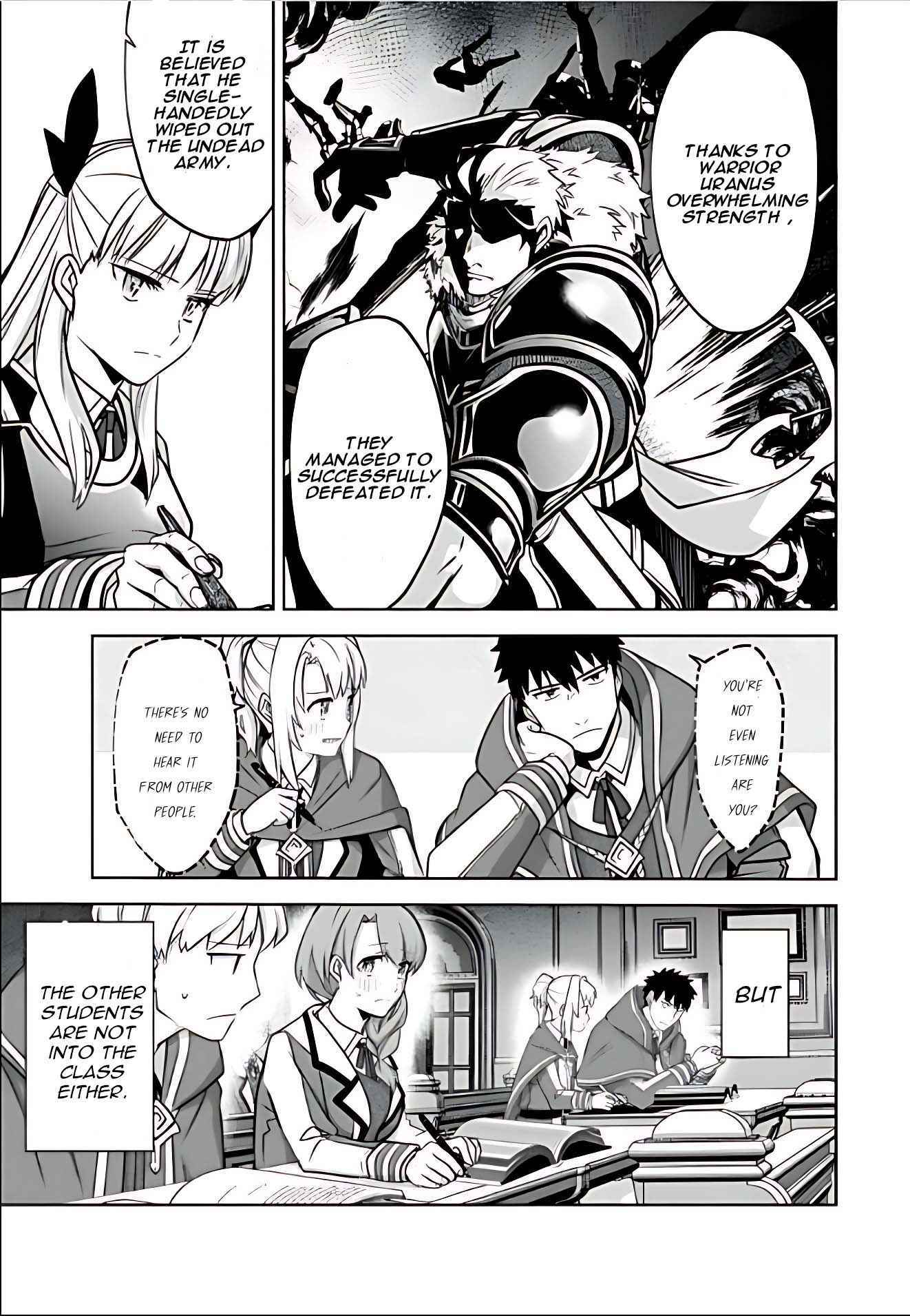 The Reincarnated Swordsman With 9999 Strength Wants To Become A Magician! - Chapter 10