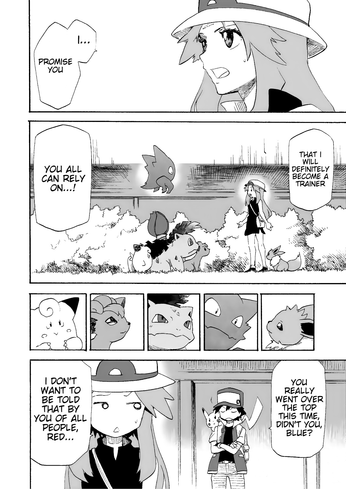 Pokemon - Festival Of Champions (Doujinshi) - Chapter 12: Because We Are...