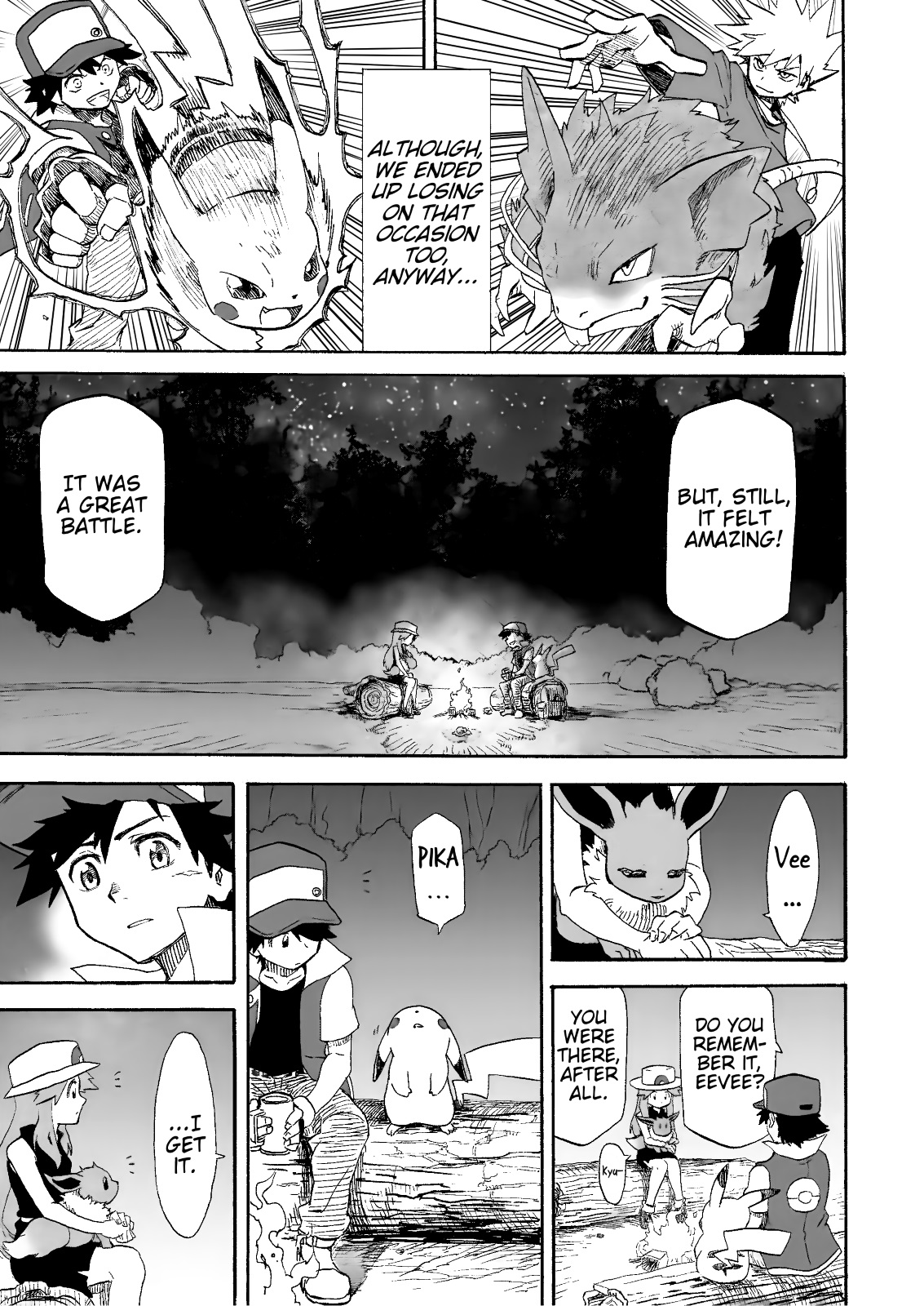 Pokemon - Festival Of Champions (Doujinshi) - Chapter 12: Because We Are...