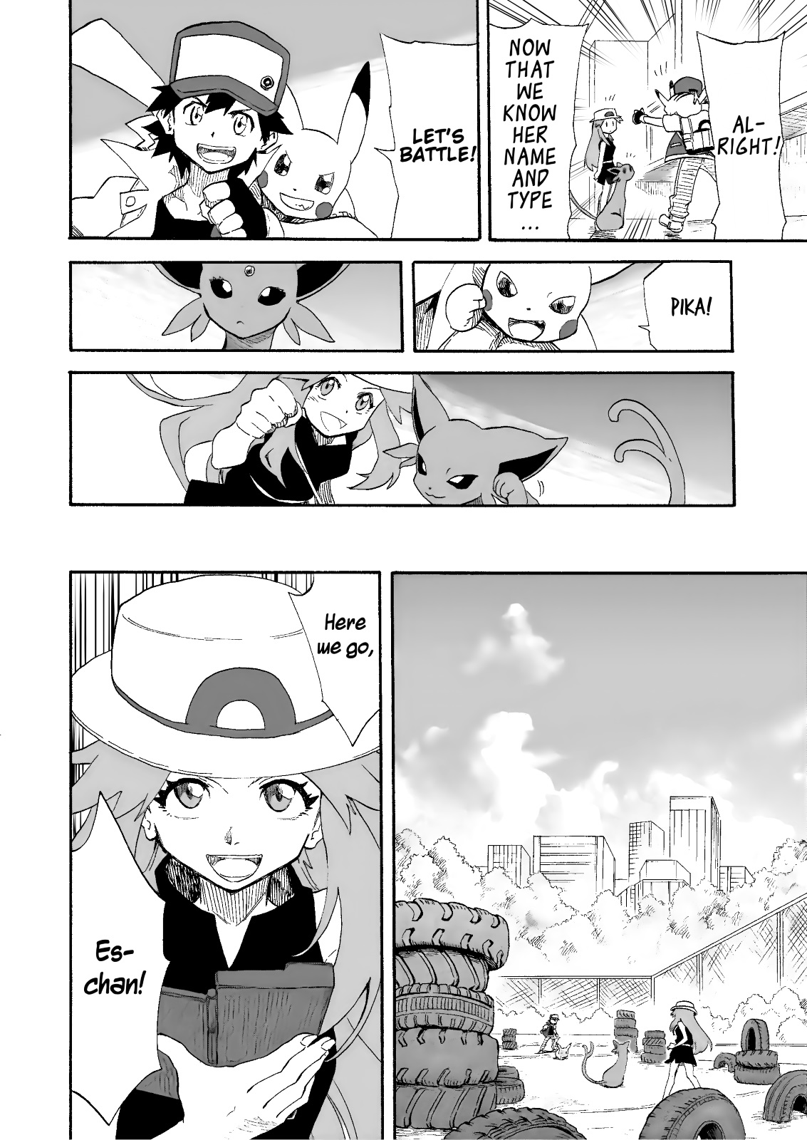 Pokemon - Festival Of Champions (Doujinshi) - Chapter 12: Because We Are...