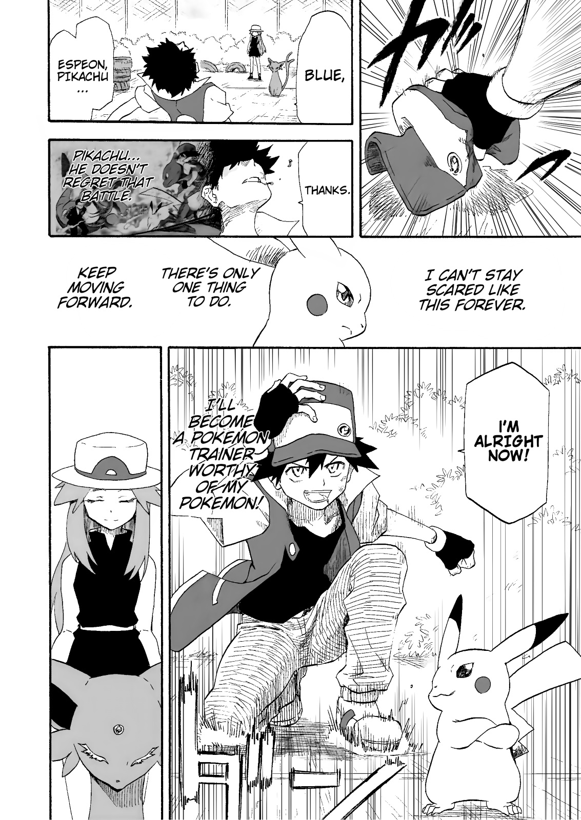 Pokemon - Festival Of Champions (Doujinshi) - Chapter 12: Because We Are...