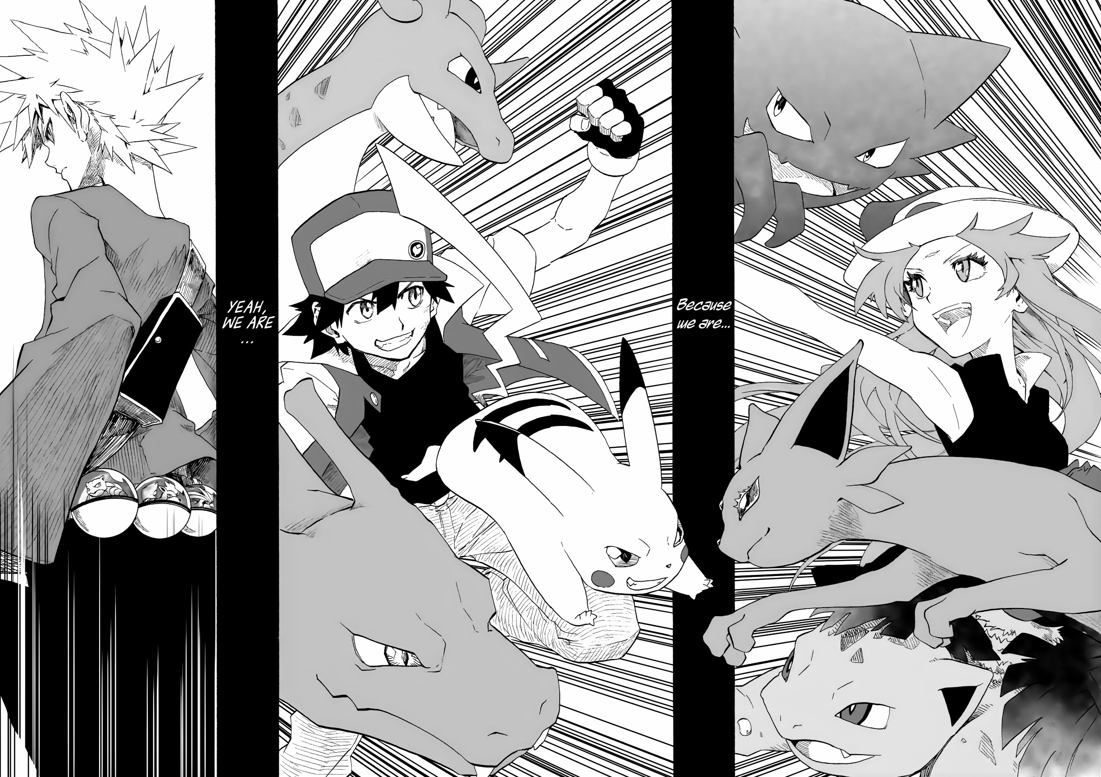 Pokemon - Festival Of Champions (Doujinshi) - Chapter 12: Because We Are...